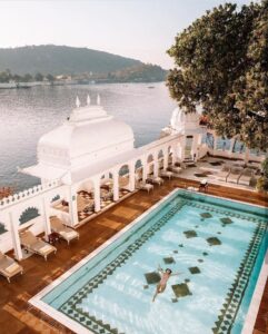 Taj Lake Palace Pool