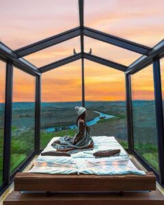 Panorama glass lodge top Instagrammable Airbnb with best views in the world