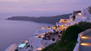 Sea Views from Astra Suites Hotel in Santorini